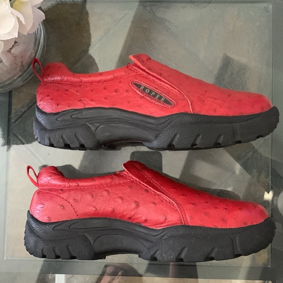 ROPER Performance Slip-On Ostrich Print Clog  Shoes - Picture 5 of 16